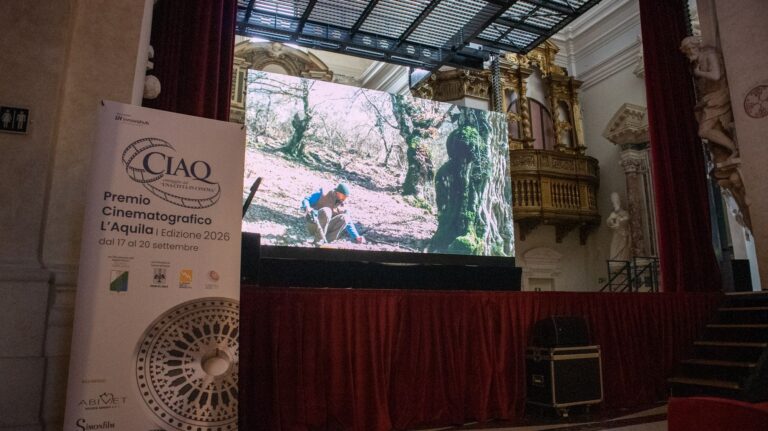 Una proyección en el Teatro San Filippo