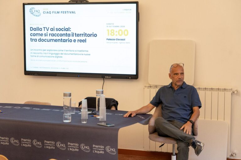 El taller «De la televisión a las redes sociales» en el Palazzo Ciccozzi