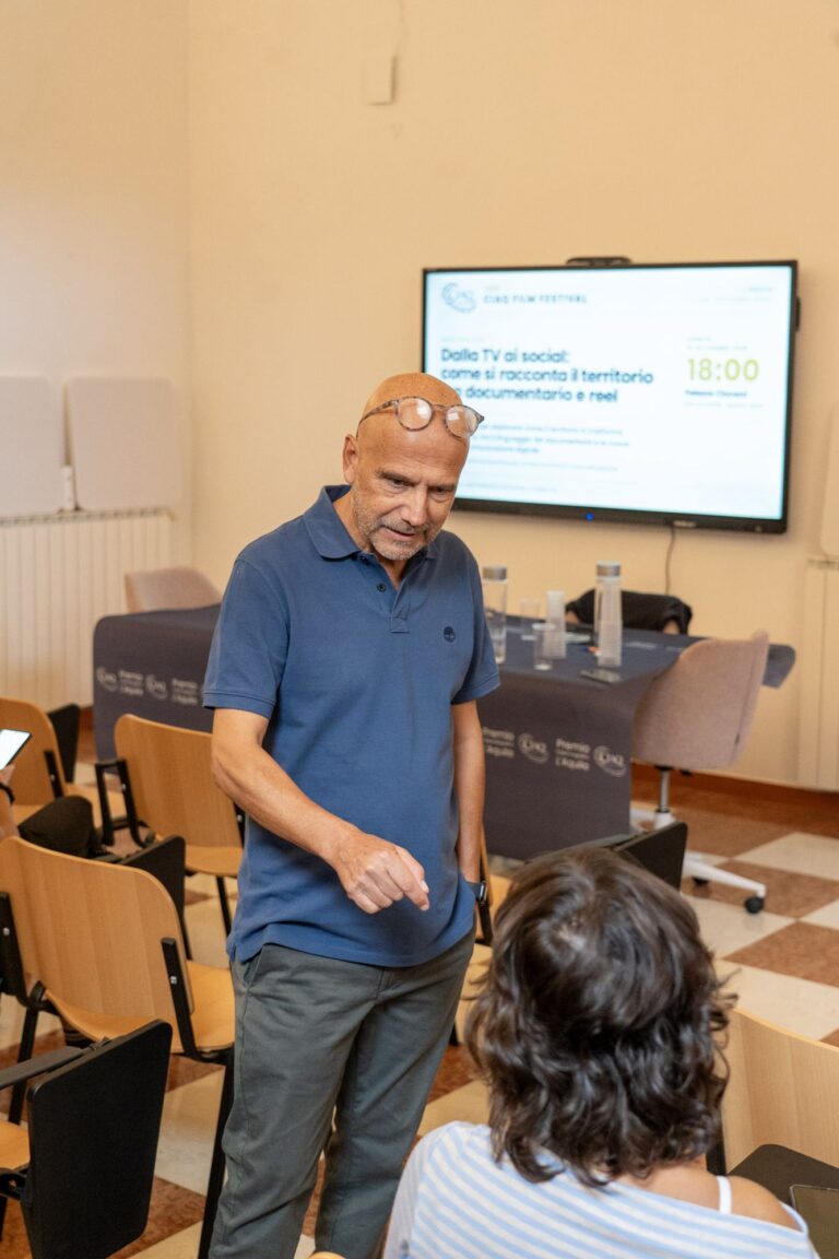 Un momento del taller en Palazzo Ciccozzi